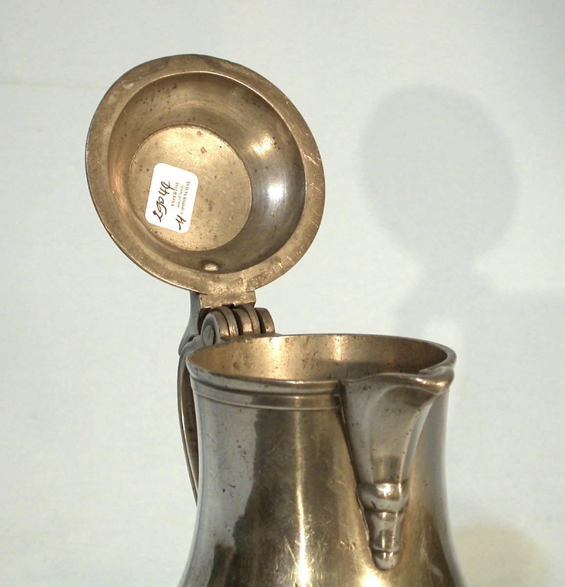 Pewter Wine Pitcher - Lille, Circa 1820-photo-3