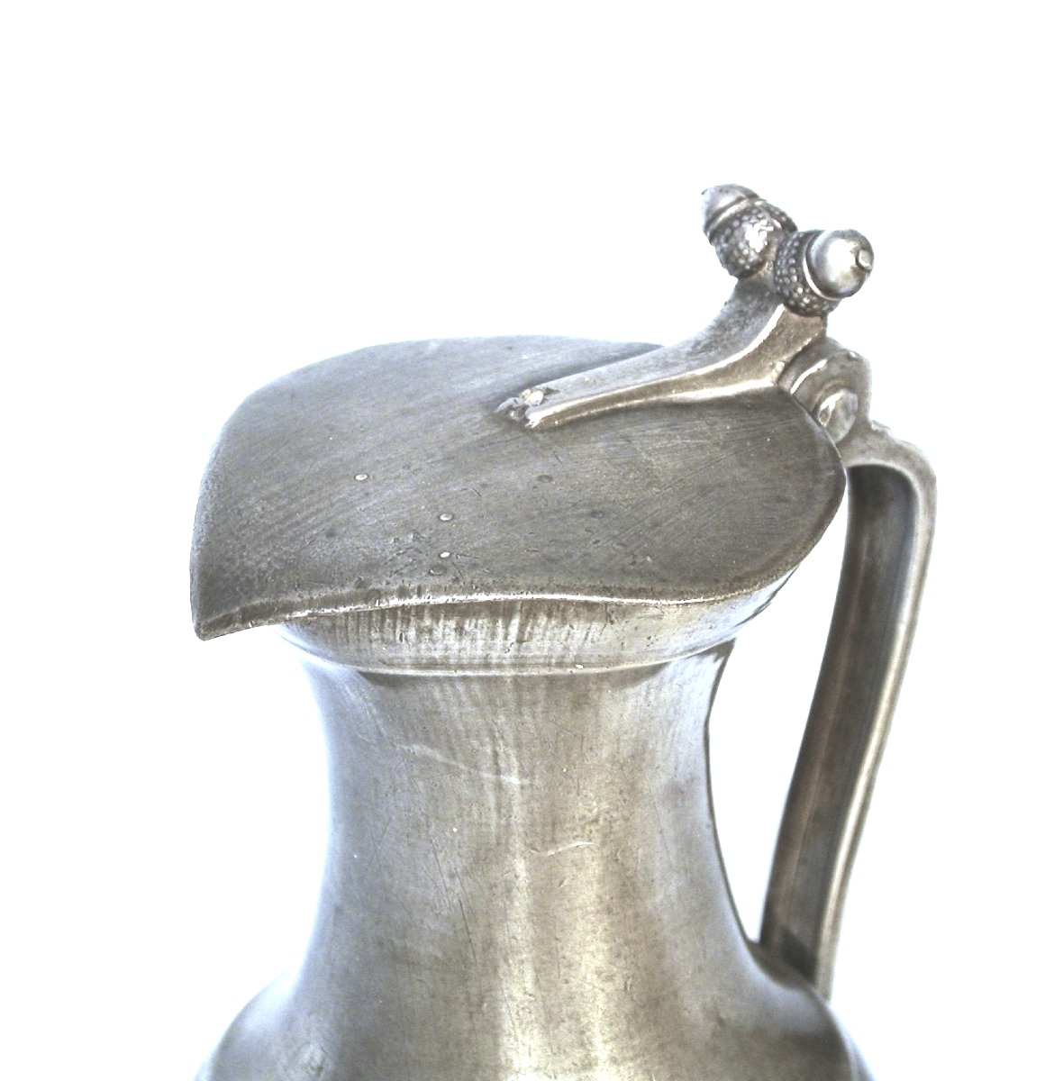 Pewter Wine Pitcher - Lorraine, Circa 1700-photo-2