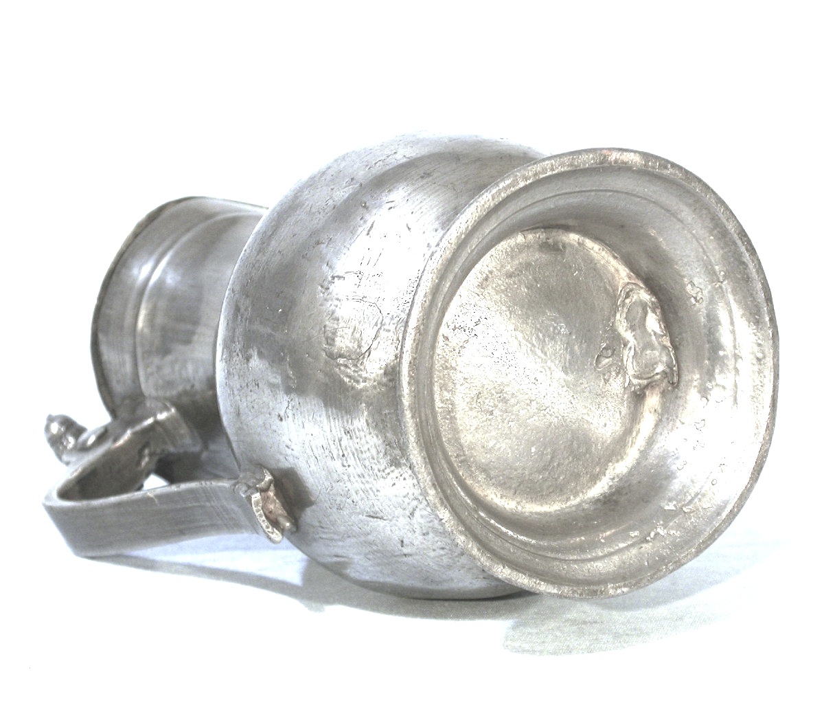 Pewter Wine Pitcher - Lorraine, Circa 1700-photo-1