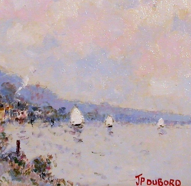Painting - Oil On Canvas By Jean-pierre Dubord-photo-2