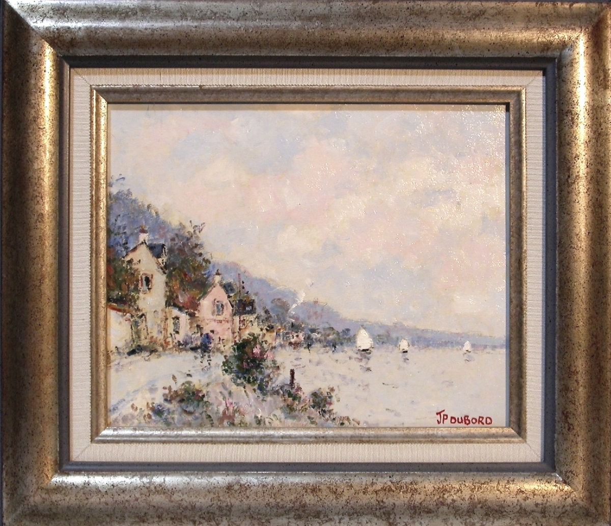 Painting - Oil On Canvas By Jean-pierre Dubord-photo-1