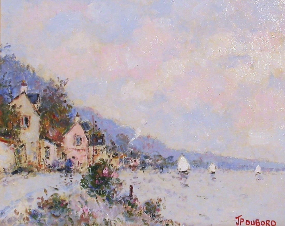 Painting - Oil On Canvas By Jean-pierre Dubord
