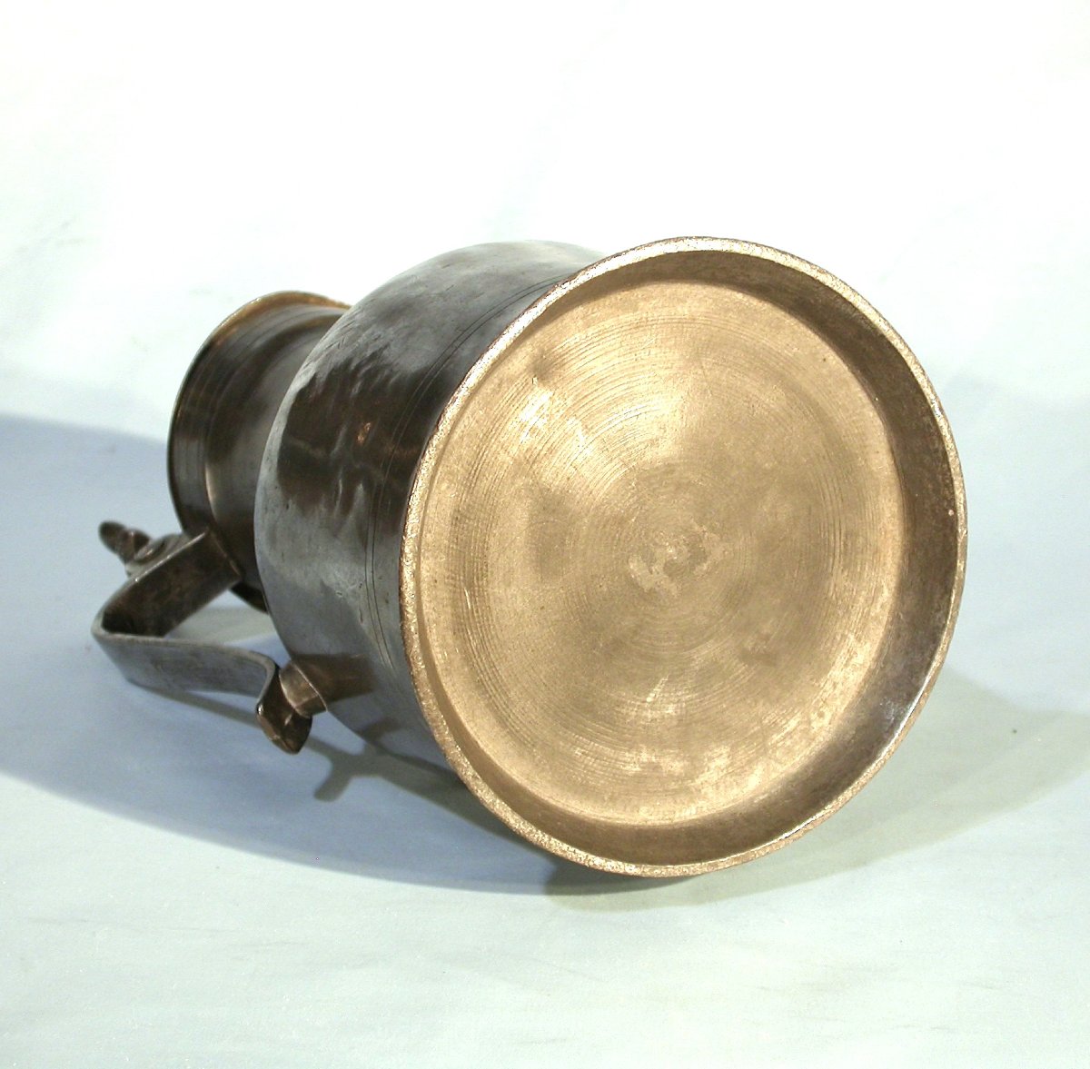 Pewter Wine Pitcher - Caen (lower Normandy), Circa 1800-photo-1