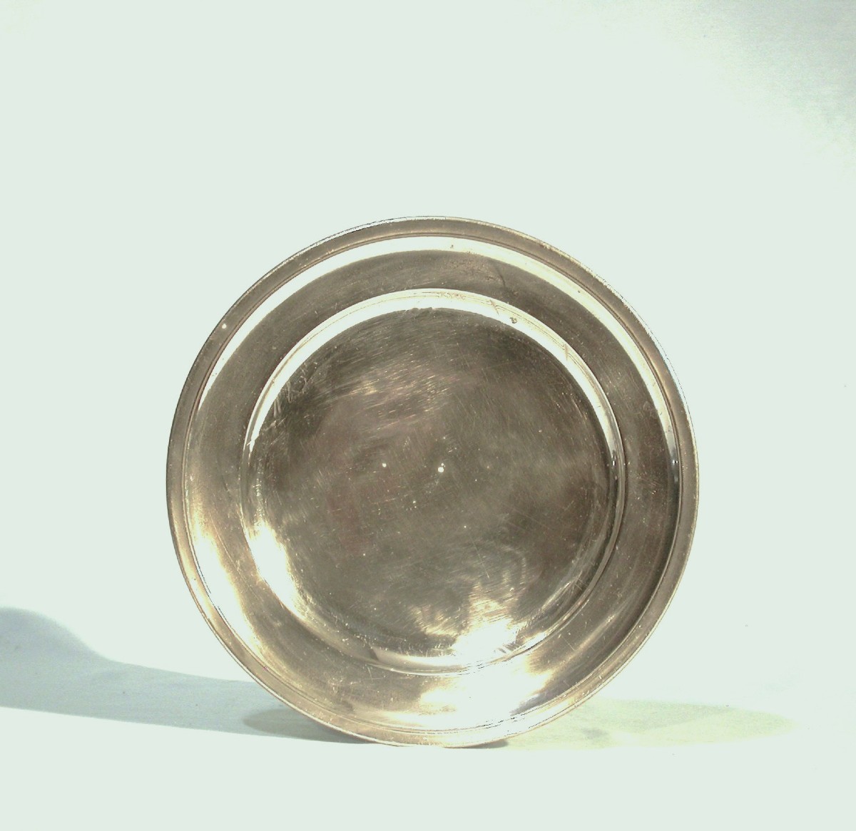 Pewter Plate - Frankfurt (?), 18th Century-photo-1