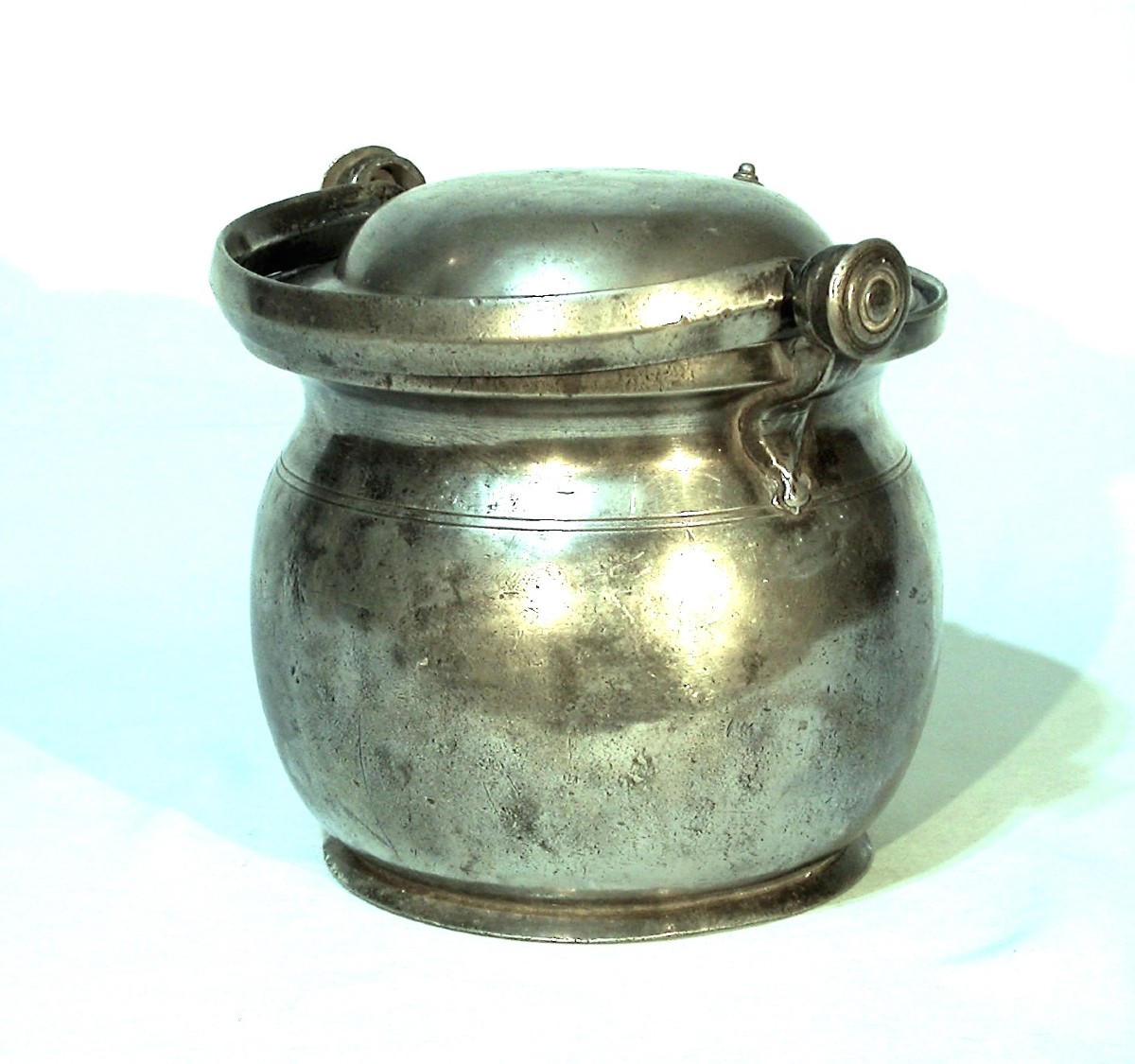 Pewter Dinner Carrier - Fontainebleau, Late 18th Century