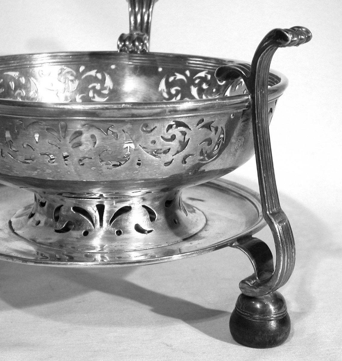 Silver-plated Stove, France, Circa 1900-photo-3