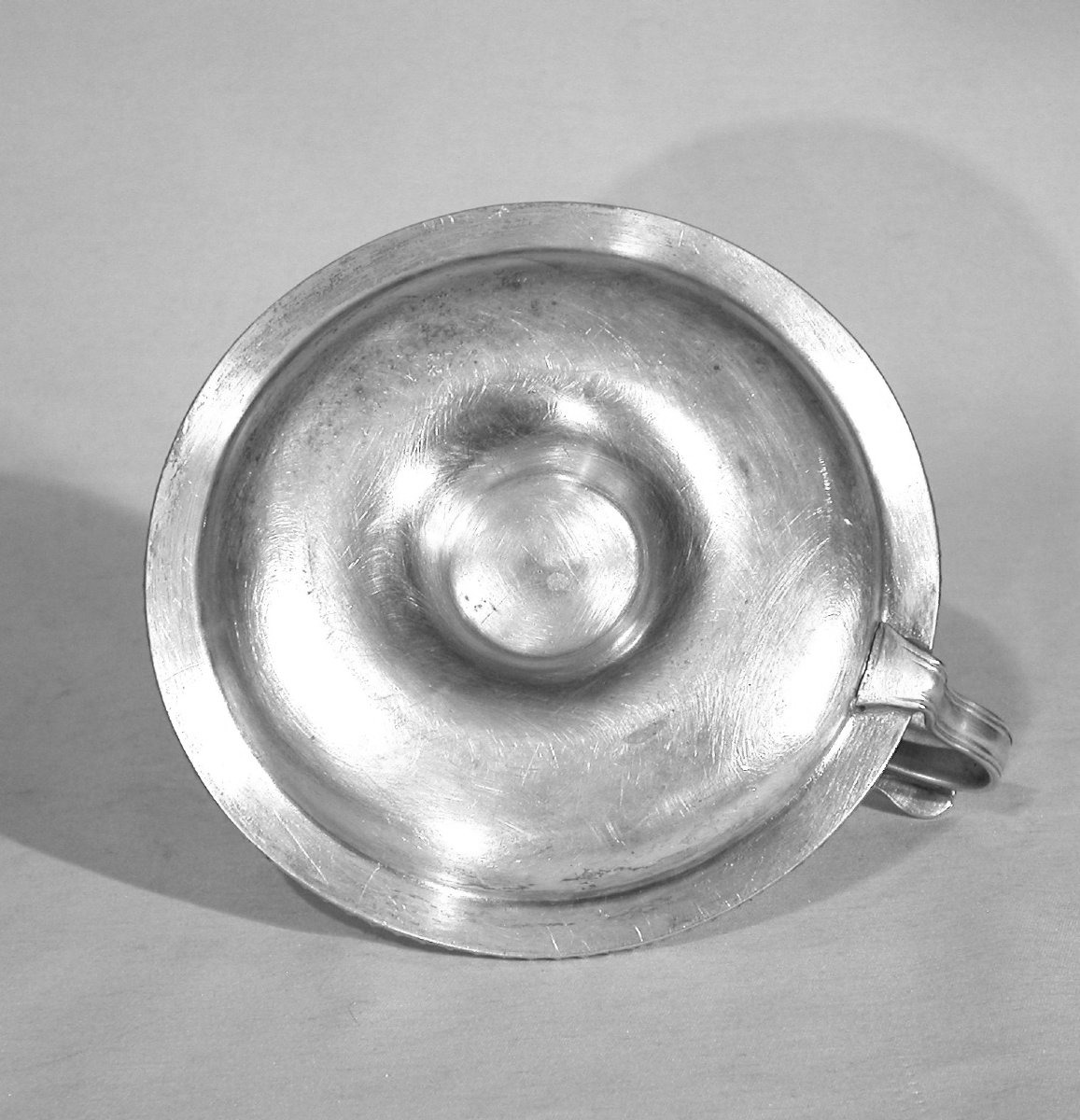 Silver-plated Candle Holder - Circa 1900-photo-2