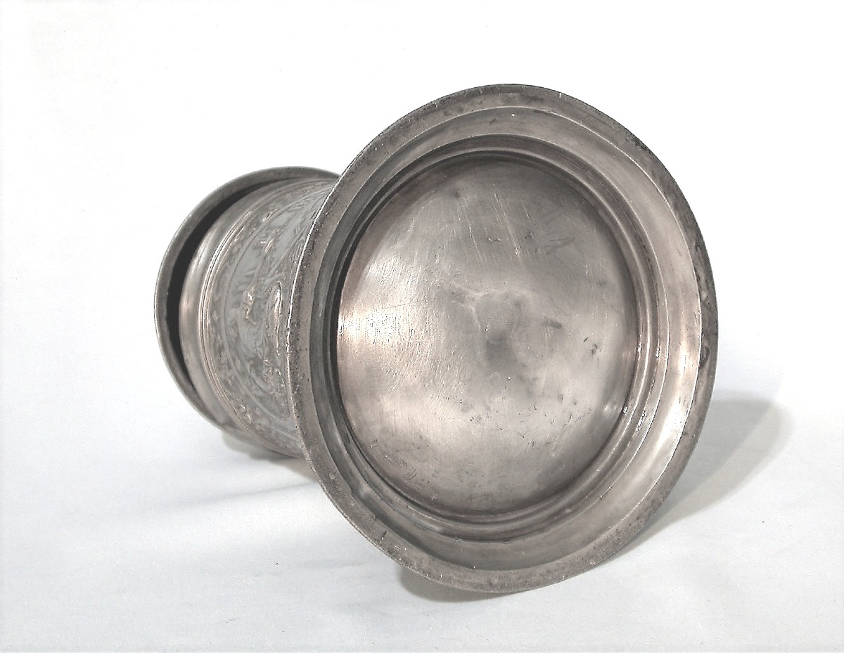 Pewter Tank After François Briot, 19th Century-photo-6