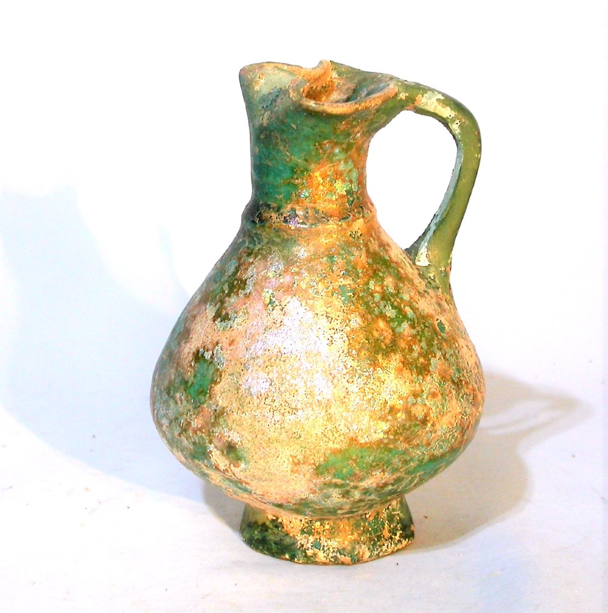 Terracotta Jug - Iran Or Syria, 13th / 14th Century-photo-3