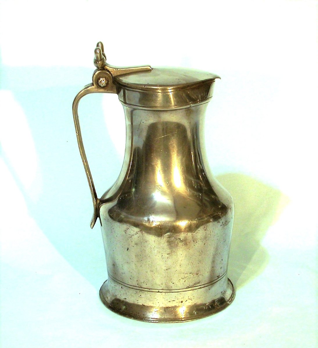 PICHET À VIN ÉTAIN - CAEN (BASSE NORMADIE), CIRCA 1800-photo-2