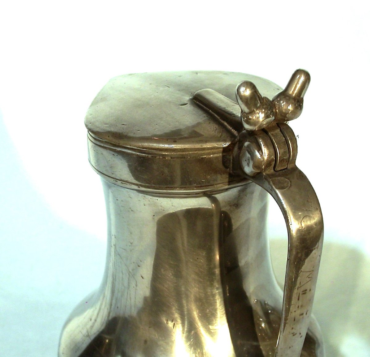 PICHET À VIN ÉTAIN - CAEN (BASSE NORMADIE), CIRCA 1800-photo-4