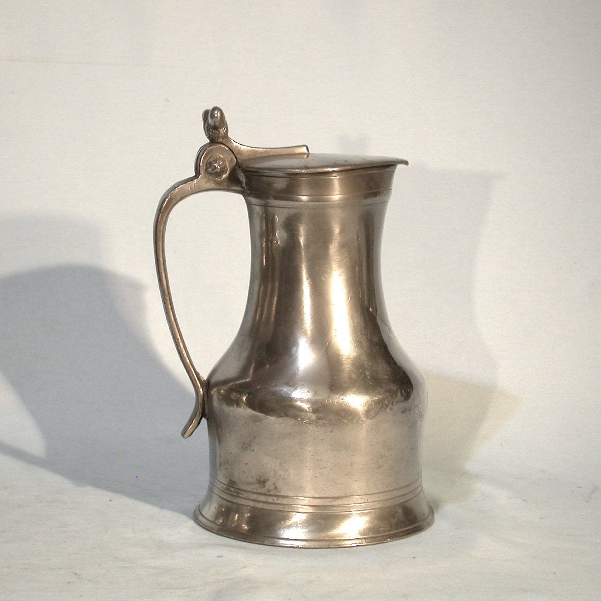 Pewter Wine Pitcher - Caen, Circa 1800-photo-2