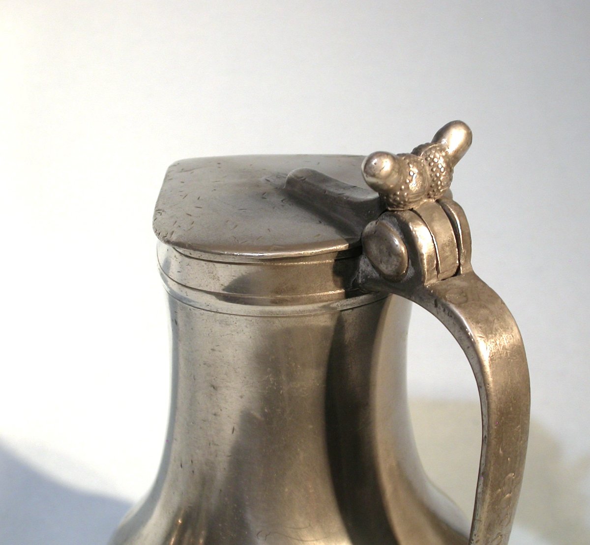 Pewter Wine Pitcher - Caen, Circa 1800-photo-3