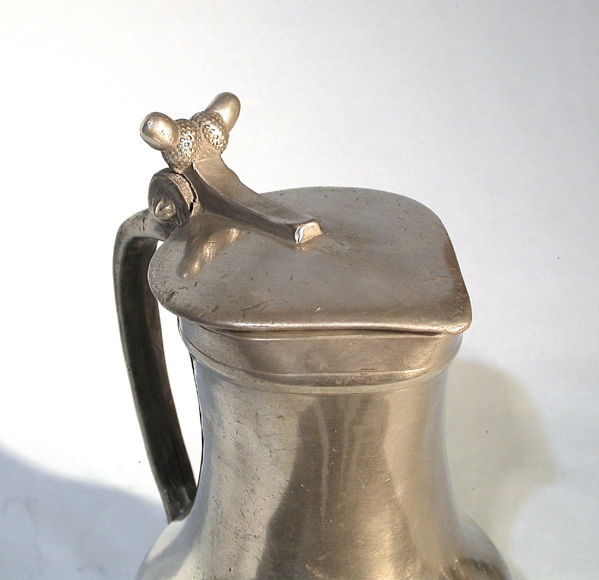 Pewter Wine Pitcher - Caen, Circa 1800-photo-4