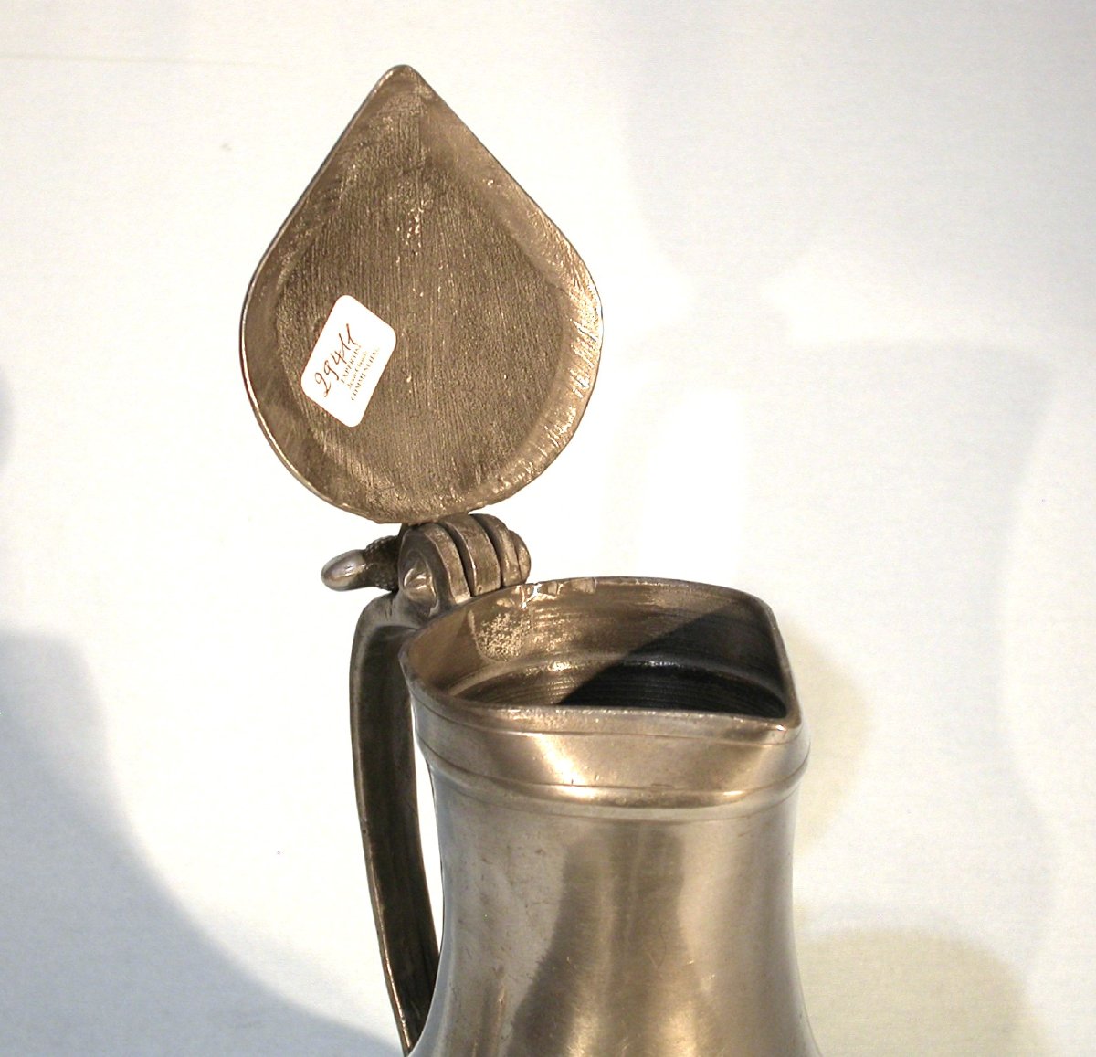 Pewter Wine Pitcher - Caen, Circa 1800-photo-1