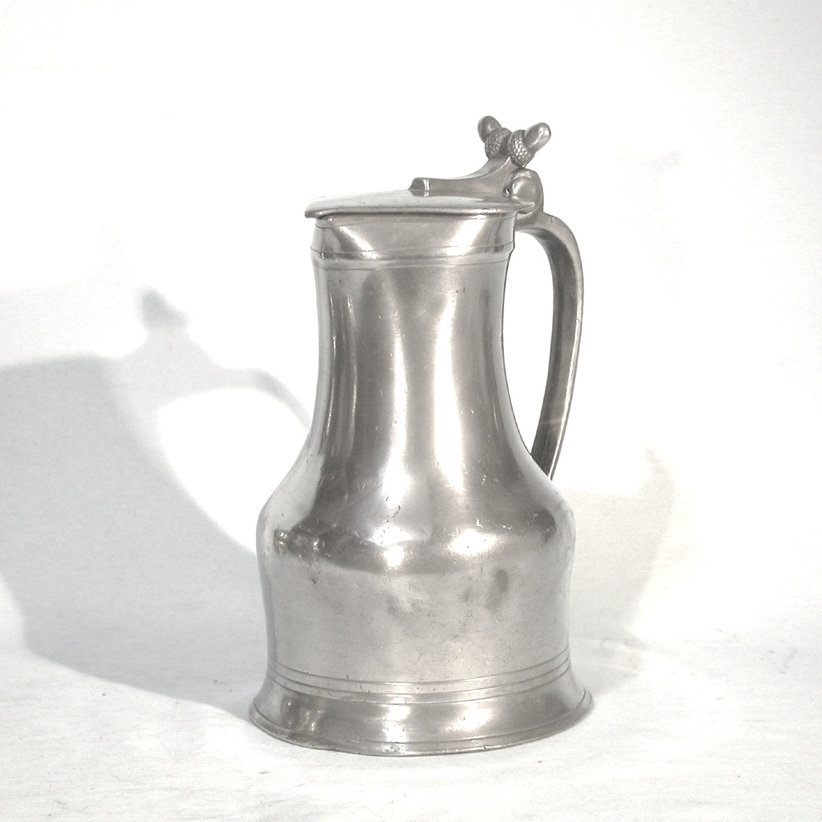 PICHET À VIN EN ETAIN - CAEN, CIRCA 1800-photo-3