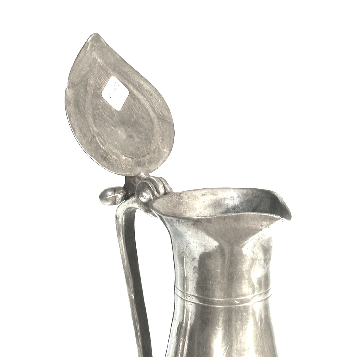 Pewter Wine Pitcher - Falaise, 18th Century-photo-1