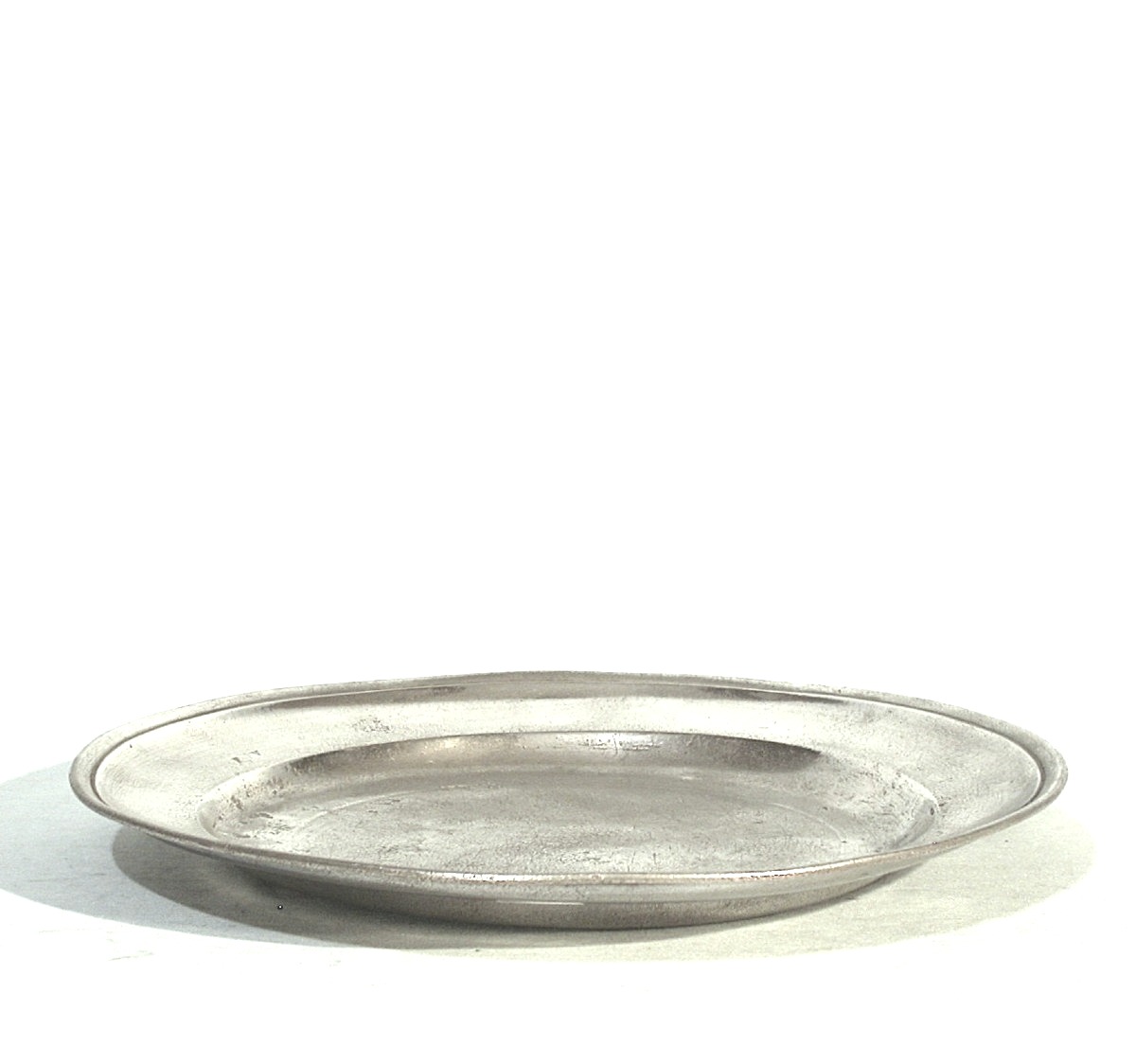 PLAT EN ÉTAIN  - CAEN, DEB UT DU XIX ème s-photo-2
