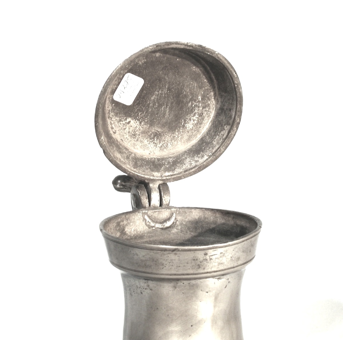 PICHET À VIN EN ETAIN - TOULOUSE, CIRCA 1700.-photo-1
