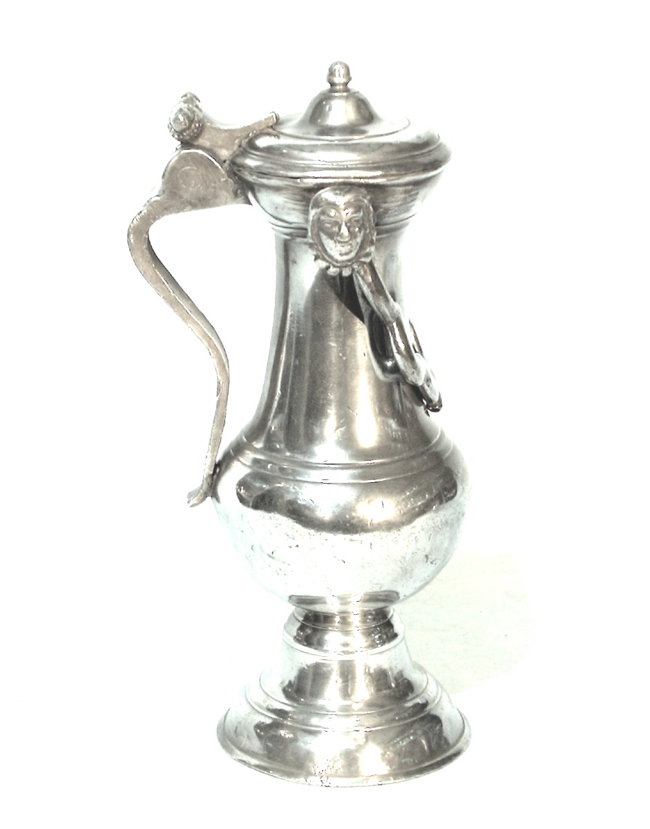 Pewter Cimarre - Champagne (montier-en-der), 18th Century-photo-2