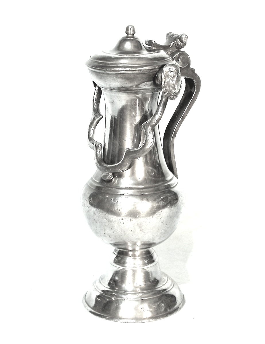 Pewter Cimarre - Champagne (montier-en-der), 18th Century