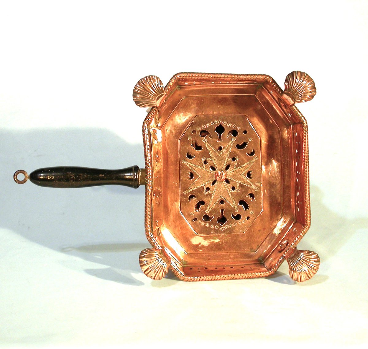 Copper Table Warmer - France, 18th Century-photo-3