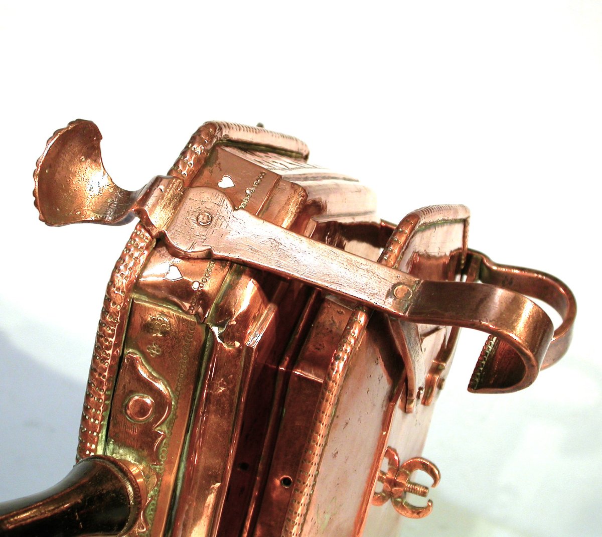 Copper Table Warmer - France, 18th Century-photo-1