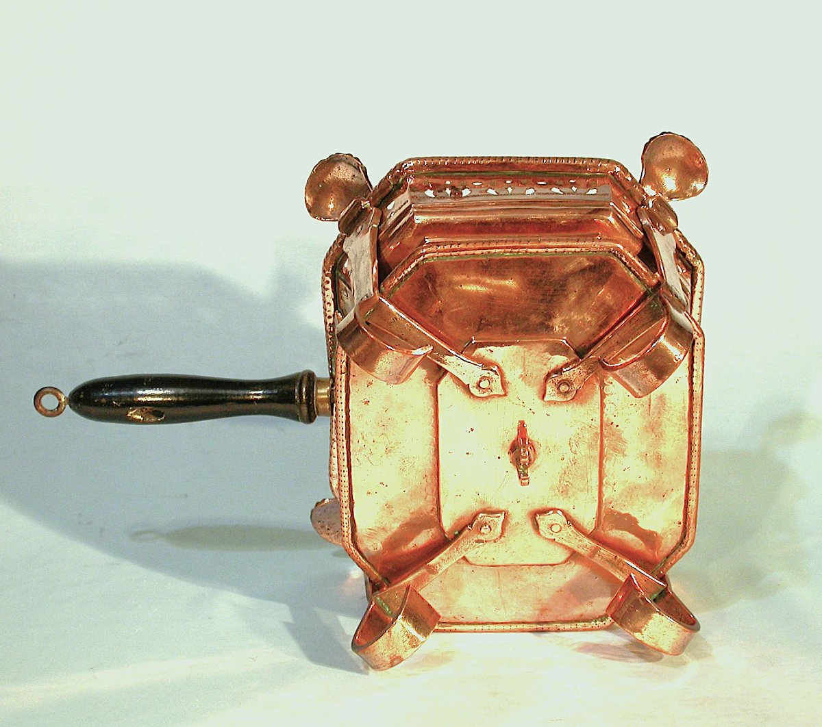 Copper Table Warmer - France, 18th Century-photo-3