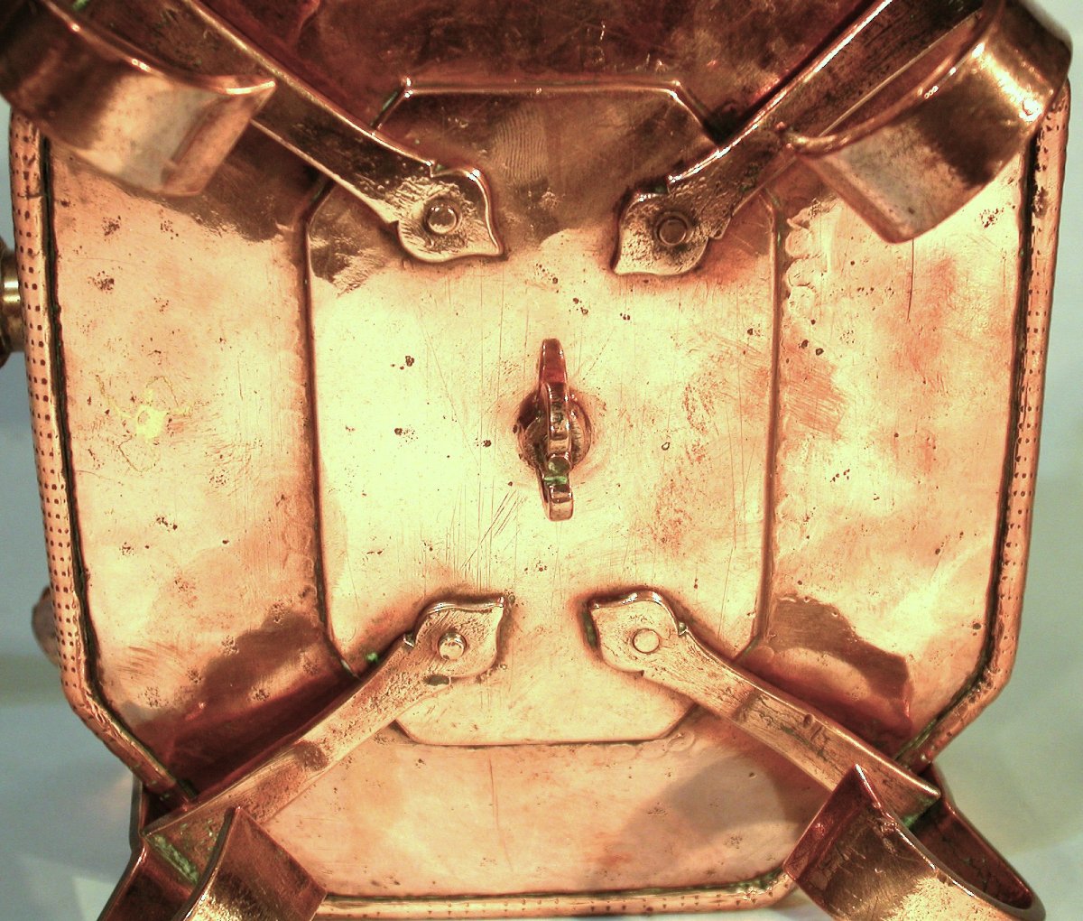 Copper Table Warmer - France, 18th Century-photo-4