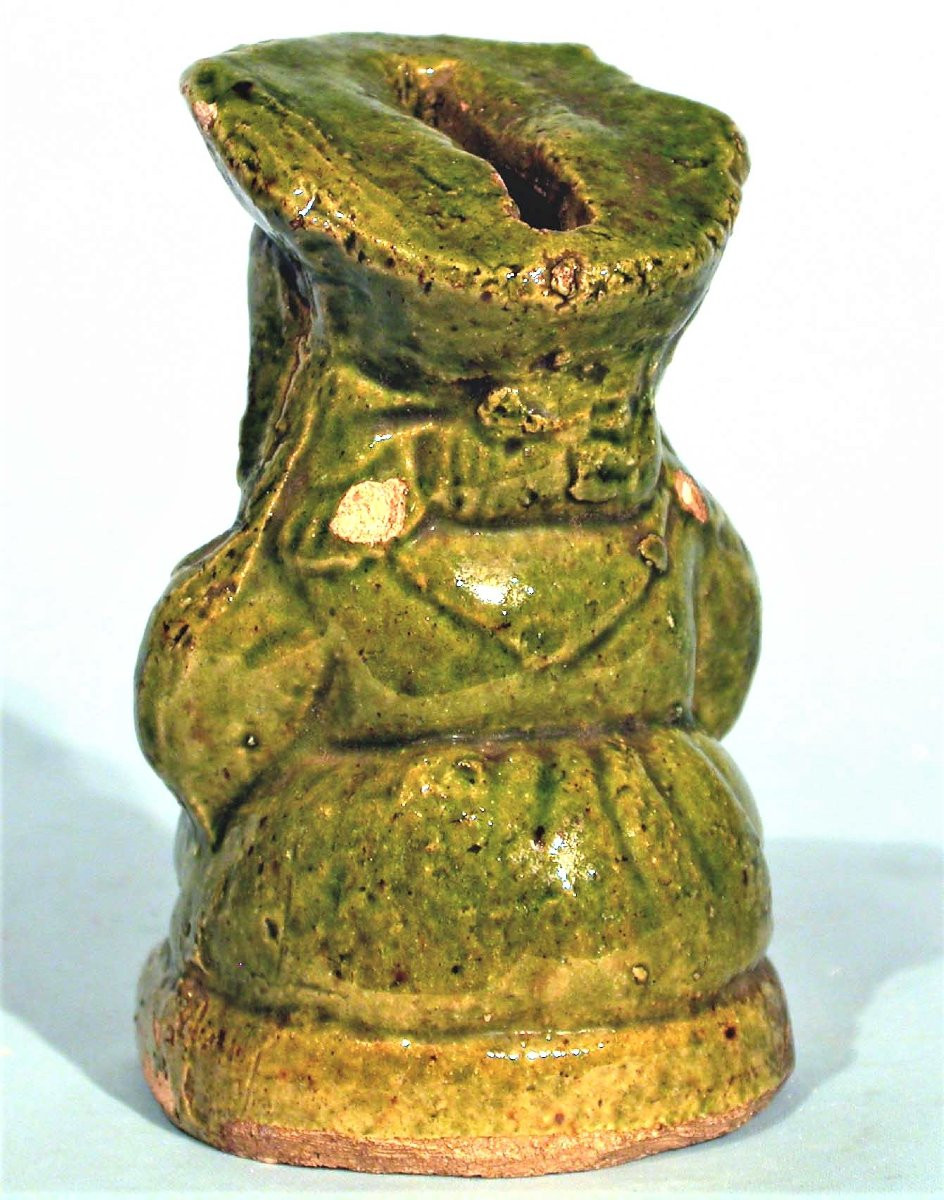 TIRELIRE EN TERRE VERNISSÉE - CIRCA 1800-photo-3