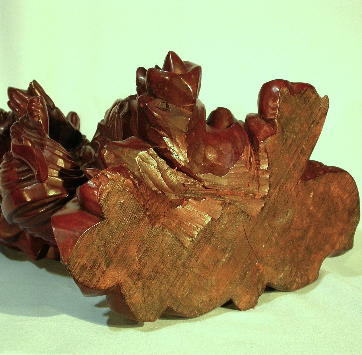SCULPTURE CHINOISE - IMMORTEL TAOÏSTE, CIRCA 1900-photo-5