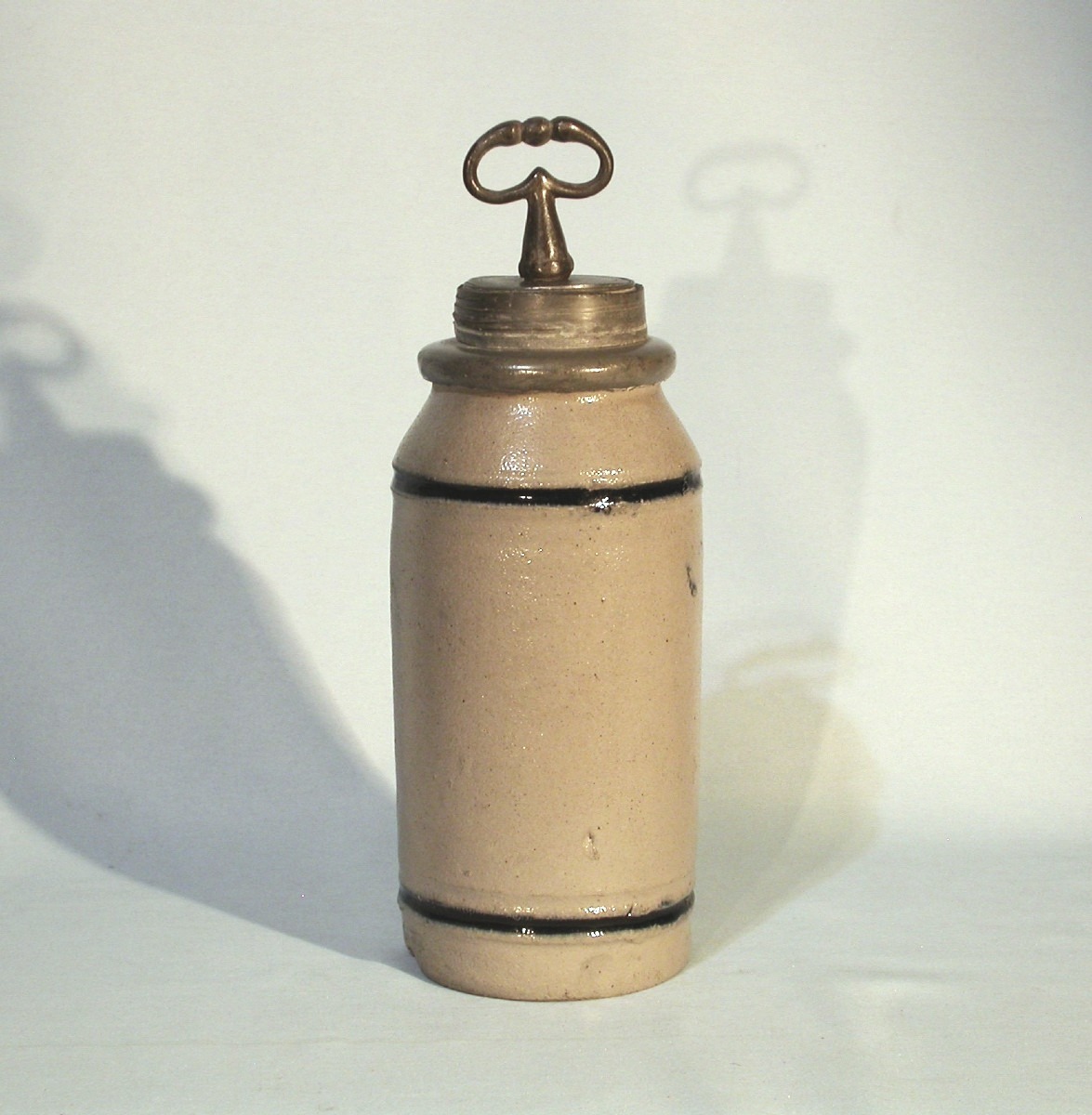 BOUTEILLE EN GRES - ALSACE (?), XIX ème s