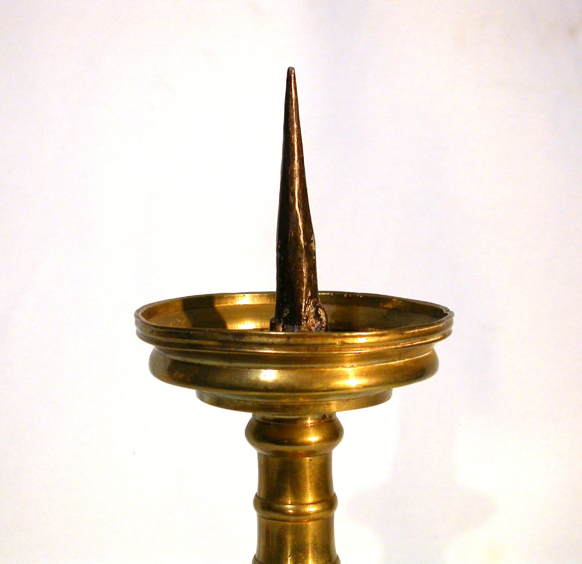 FLAMBEAU EN LAITON - FLANDRES, XVI ème s-photo-2