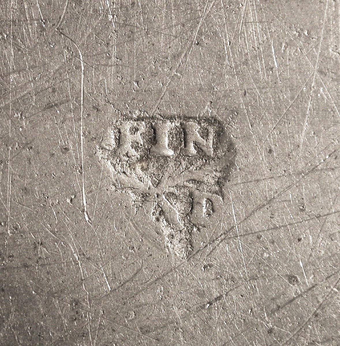 Pair Of Pewter Plates - Lyon, Circa 1800-photo-1