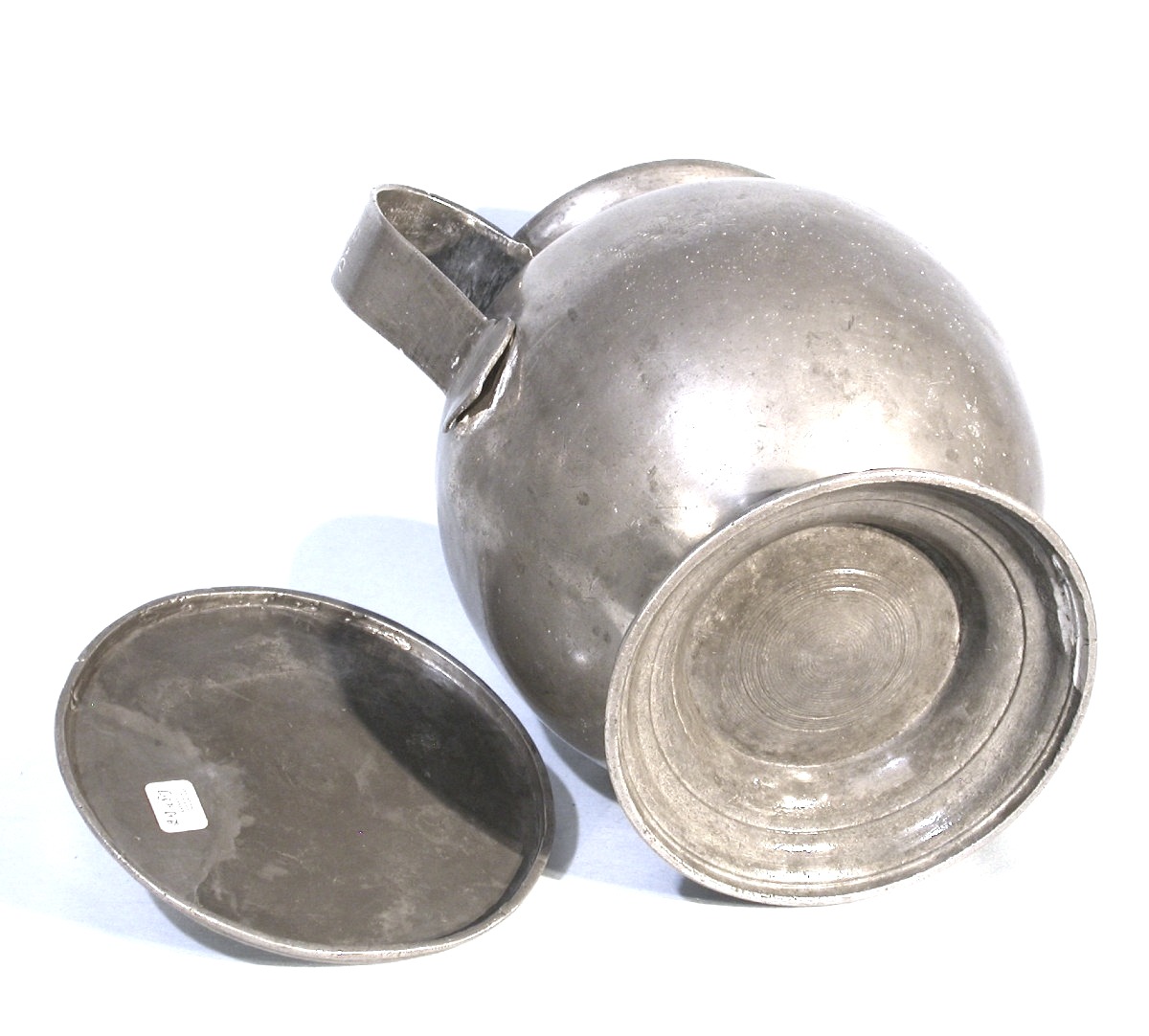 Pewter Flour Canister - Besançon, 18th Century-photo-4