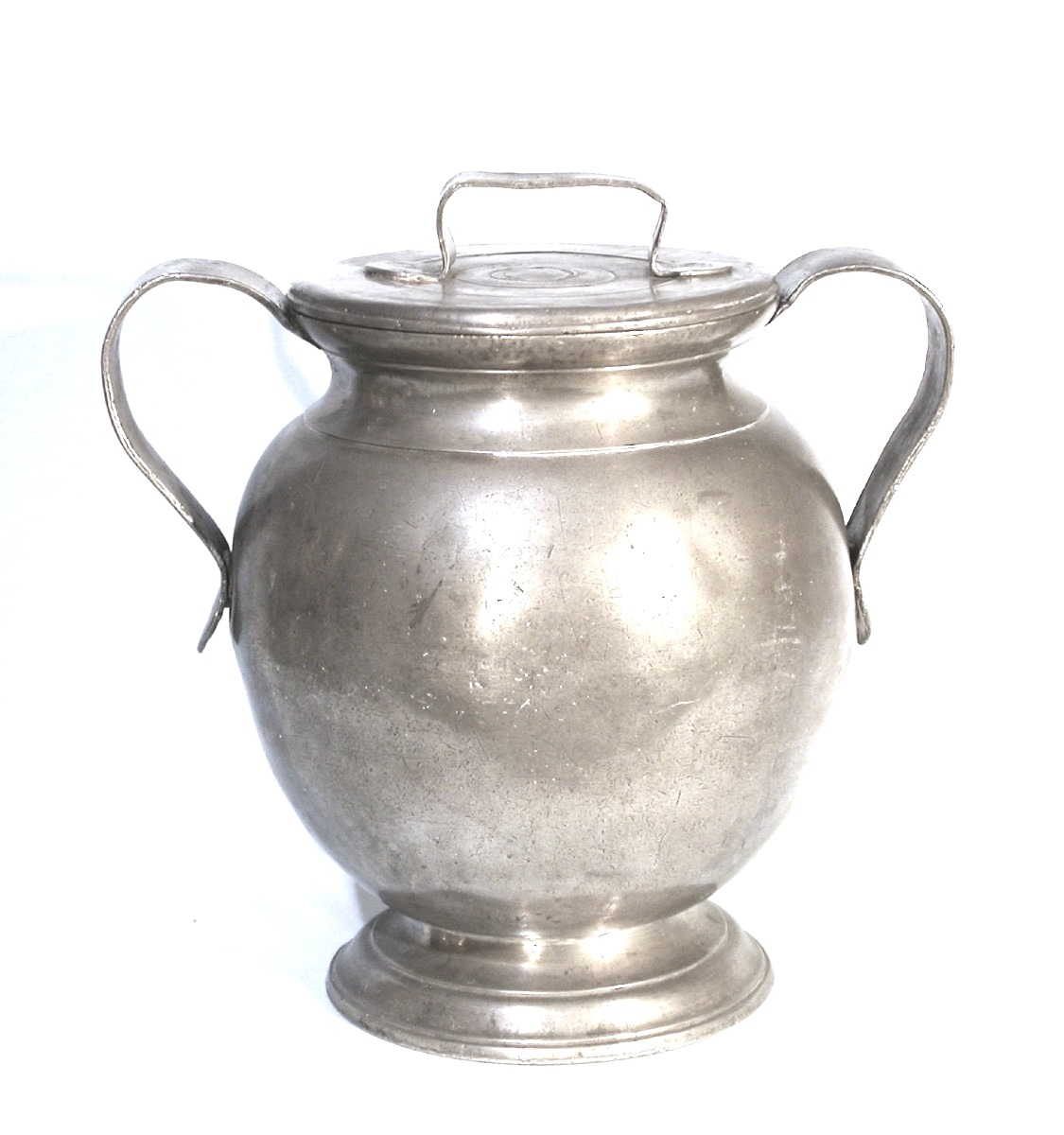 Pewter Flour Canister - Besançon, 18th Century