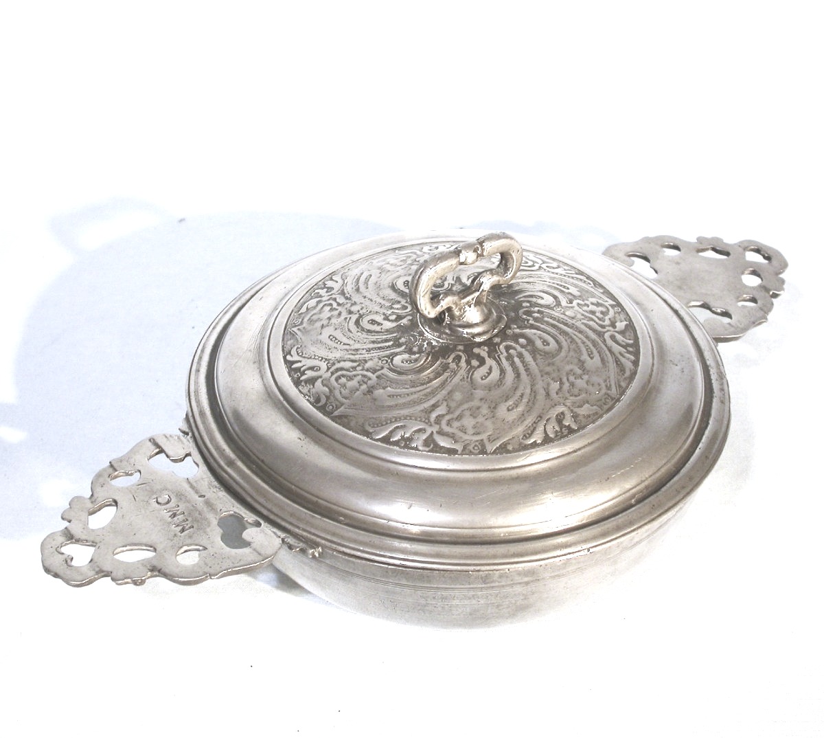 Pewter Bowl - Lisieux (lower Normandy), 18th Century-photo-2