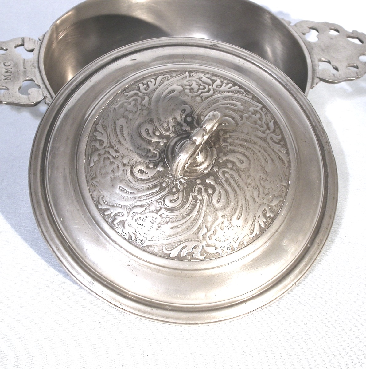 Pewter Bowl - Lisieux (lower Normandy), 18th Century-photo-3