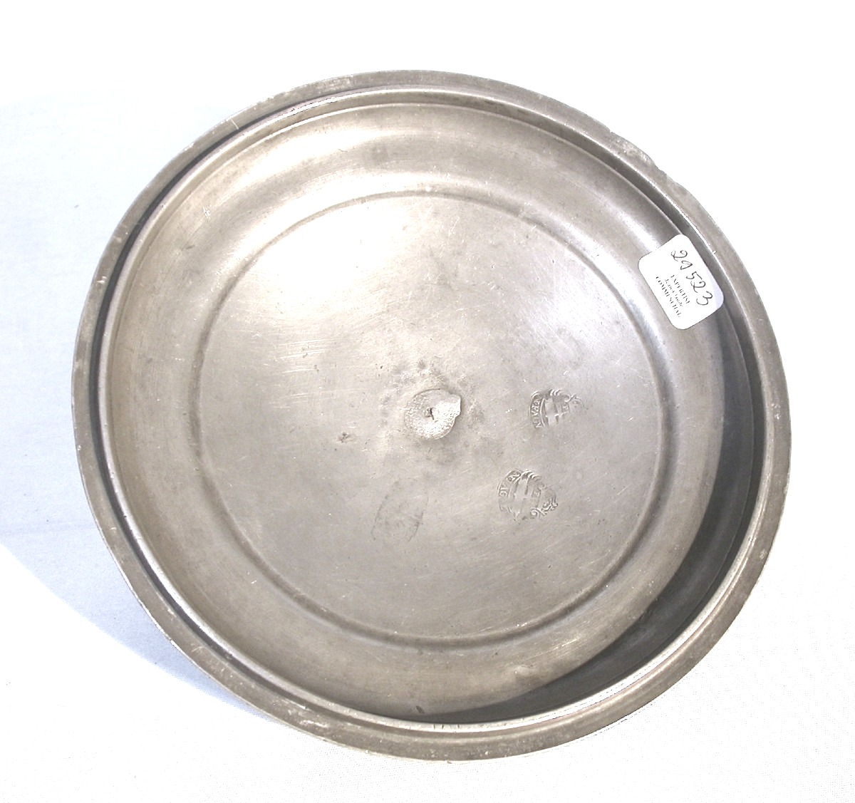 Pewter Bowl - Lisieux (lower Normandy), 18th Century-photo-4
