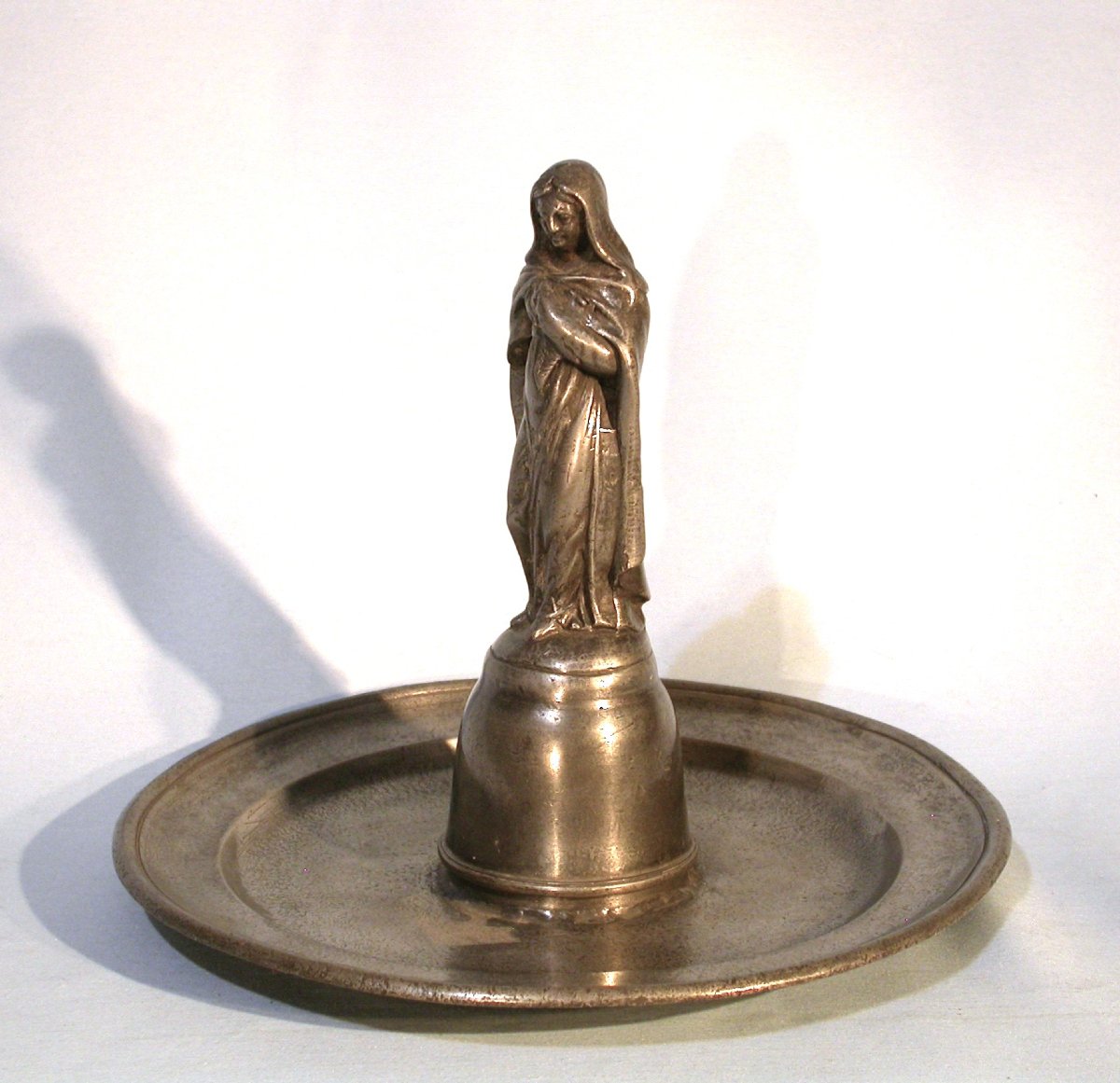 Pewter Collection Dish - Perpignan, 19th Century-photo-3