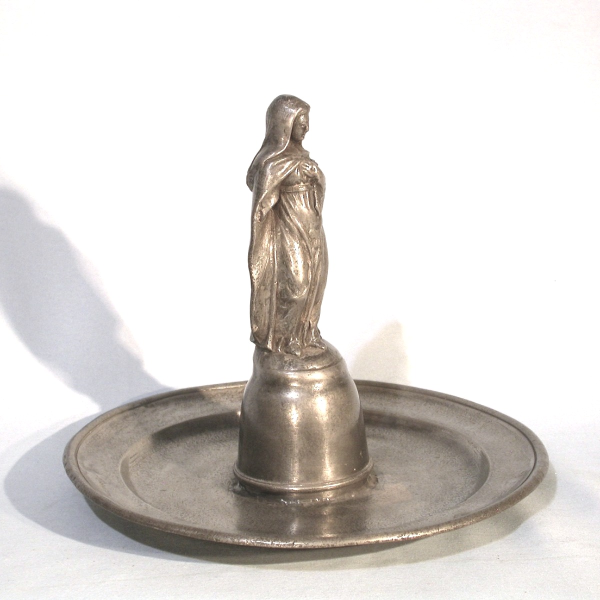 Pewter Collection Dish - Perpignan, 19th Century-photo-2