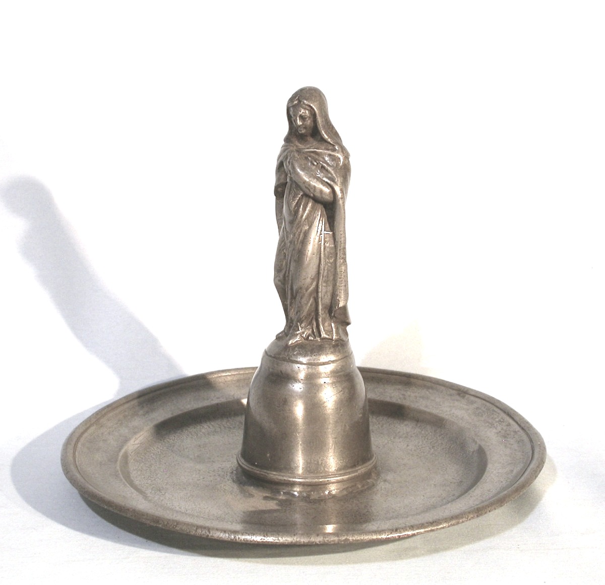 Pewter Collection Dish - Perpignan, 19th Century-photo-3