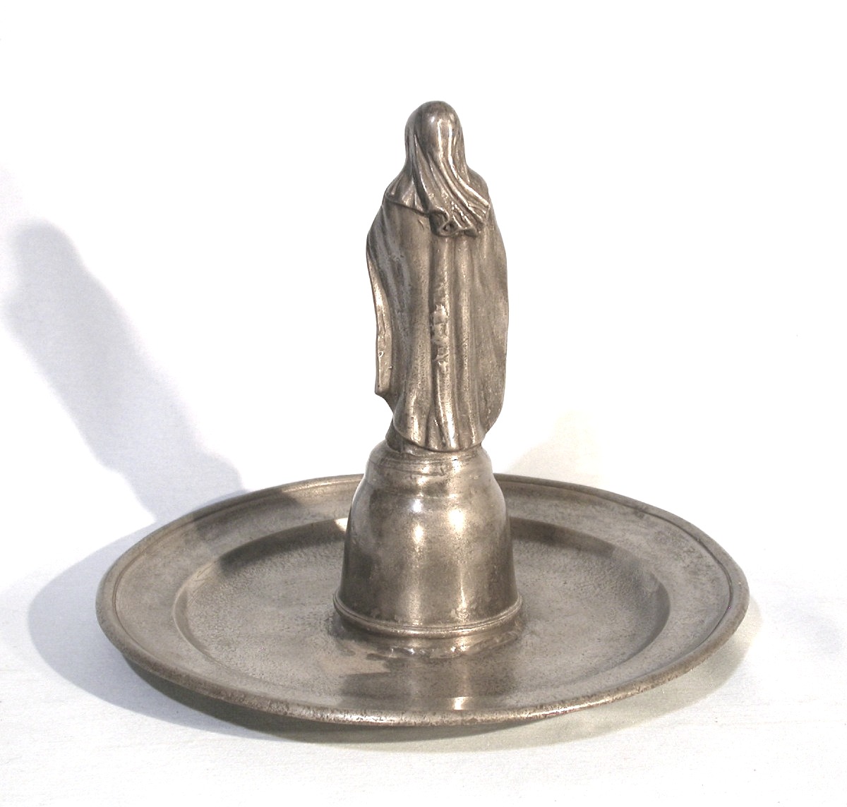 Pewter Collection Dish - Perpignan, 19th Century-photo-4