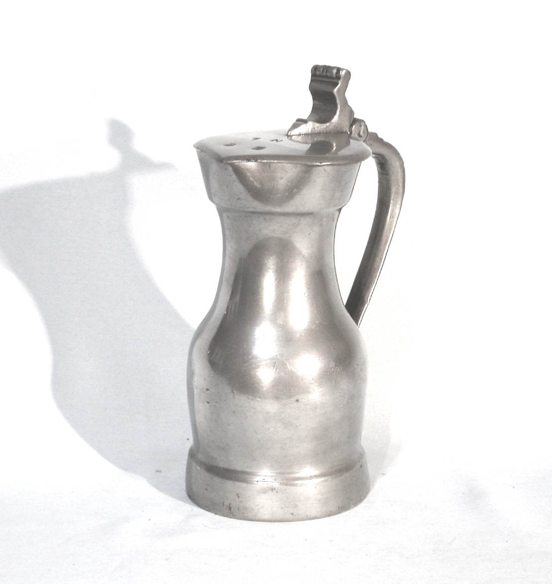 Pewter Wine Pitcher - Saint-germain-en-laye, 18th Century