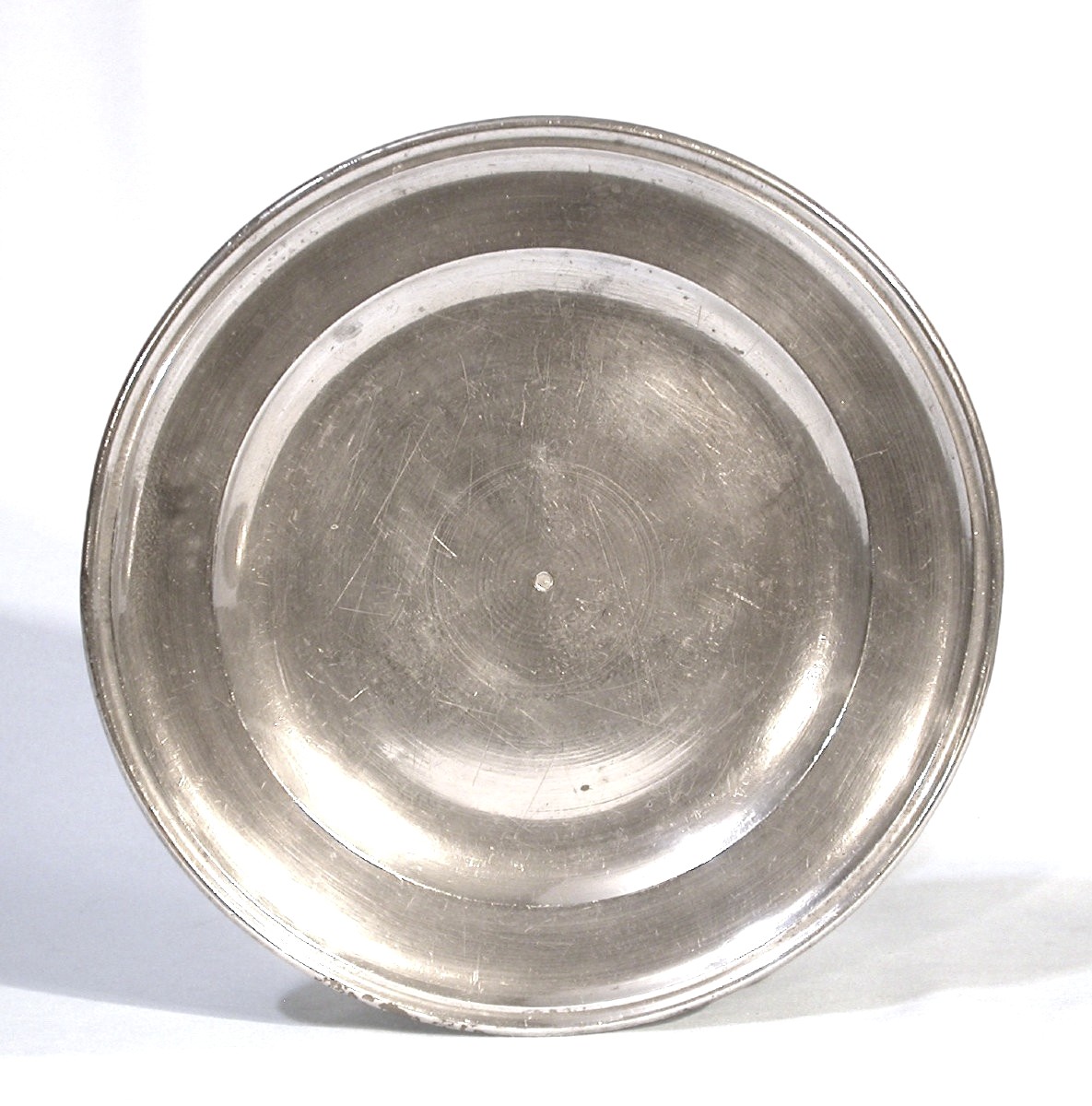 Very Rare Pair Of Pewter Plates - Narbonne, 18th Century-photo-2