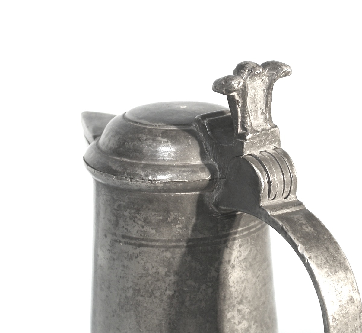 Wine Pewter Mug - Schaffhausen, XVII ème S-photo-3