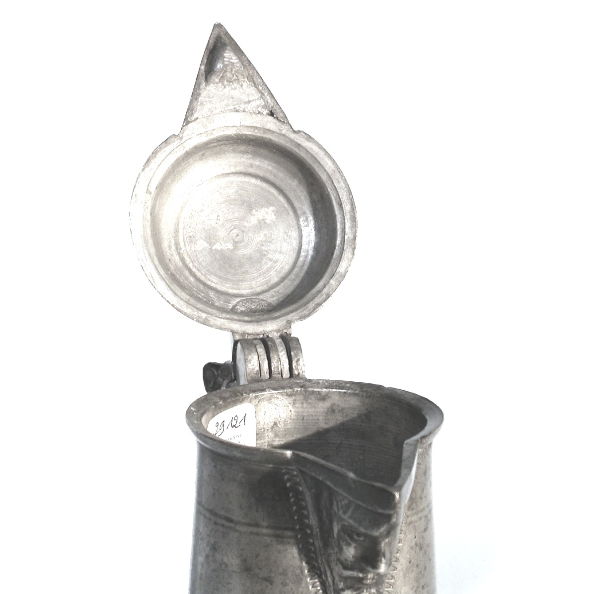 Wine Pewter Mug - Schaffhausen, XVII ème S-photo-2