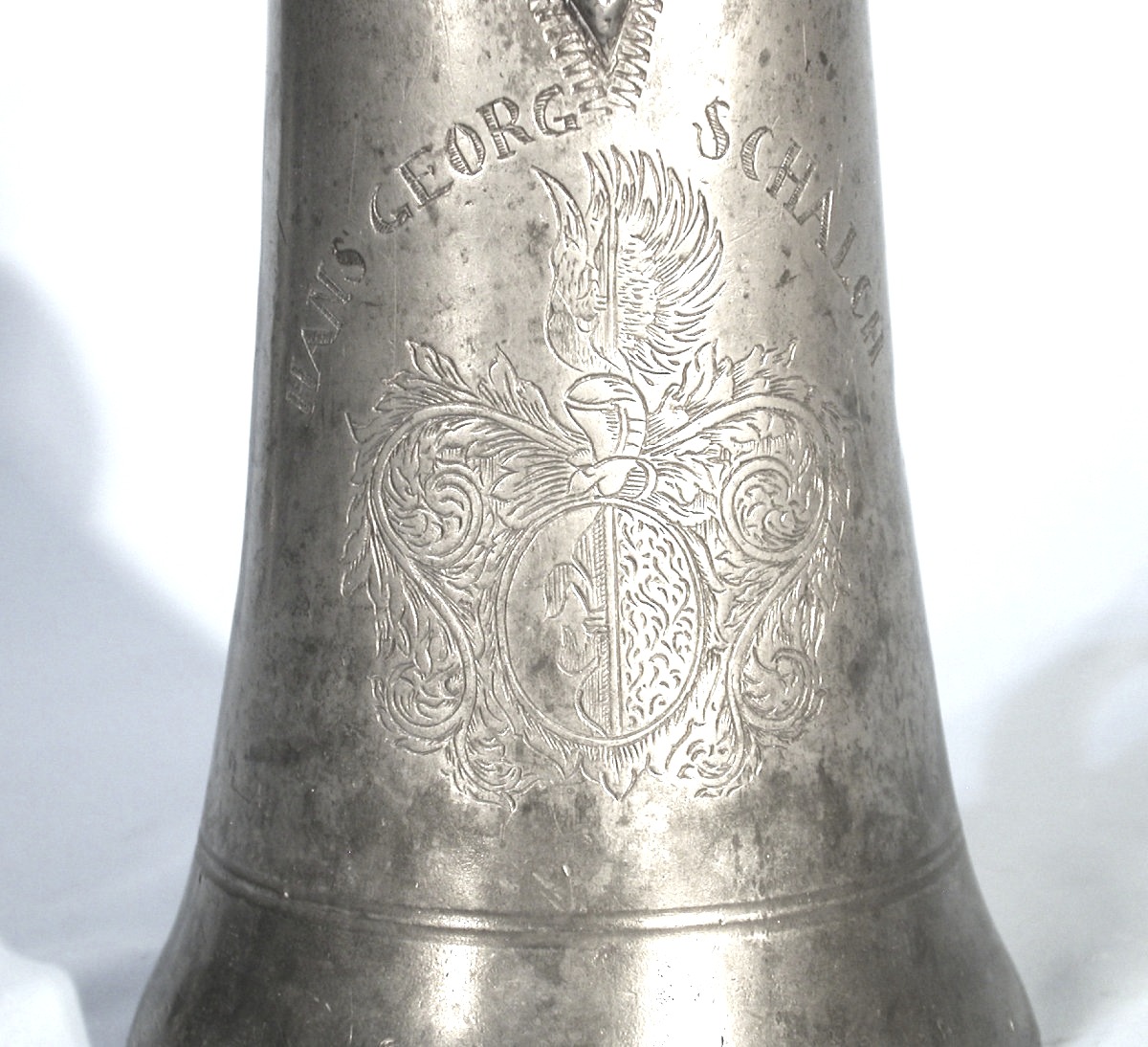 Wine Pewter Mug - Schaffhausen, XVII ème S-photo-3
