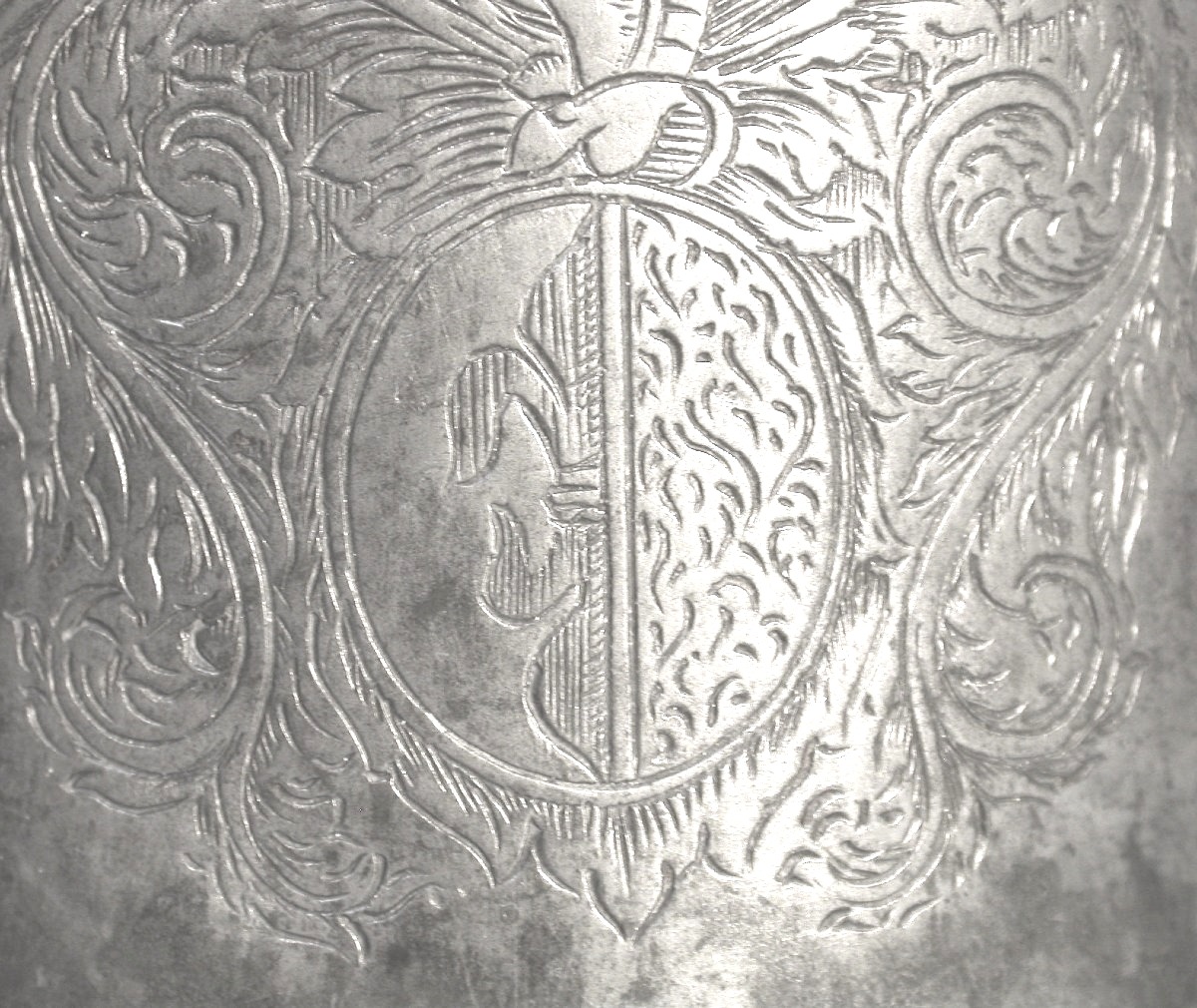 Wine Pewter Mug - Schaffhausen, XVII ème S-photo-5