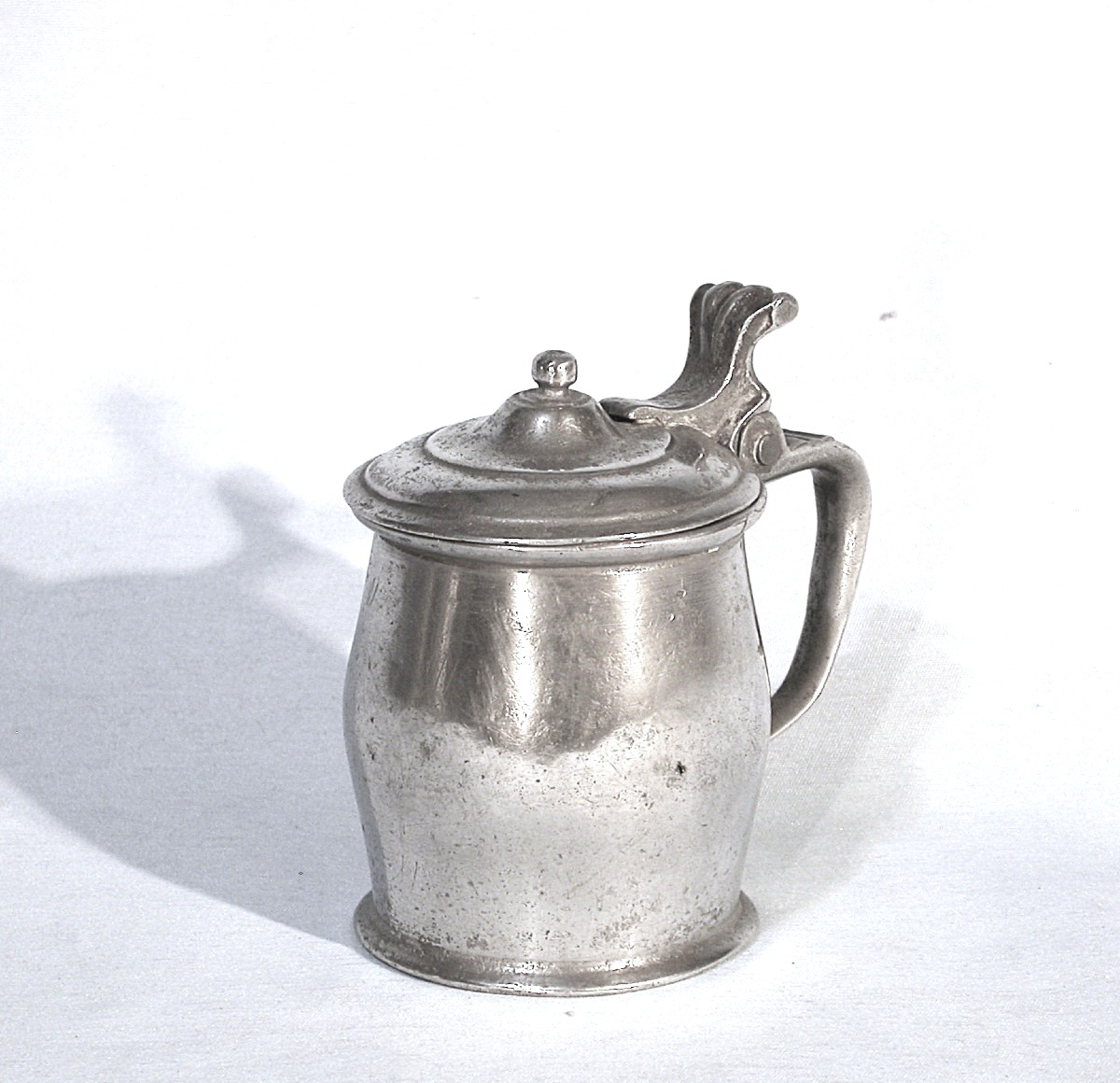 Pewter Mustard Pot - Paris, 18th Century